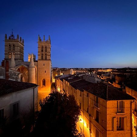 La Terrasse, Vue Sur Les Toits De Montpellier Leilighet Eksteriør bilde