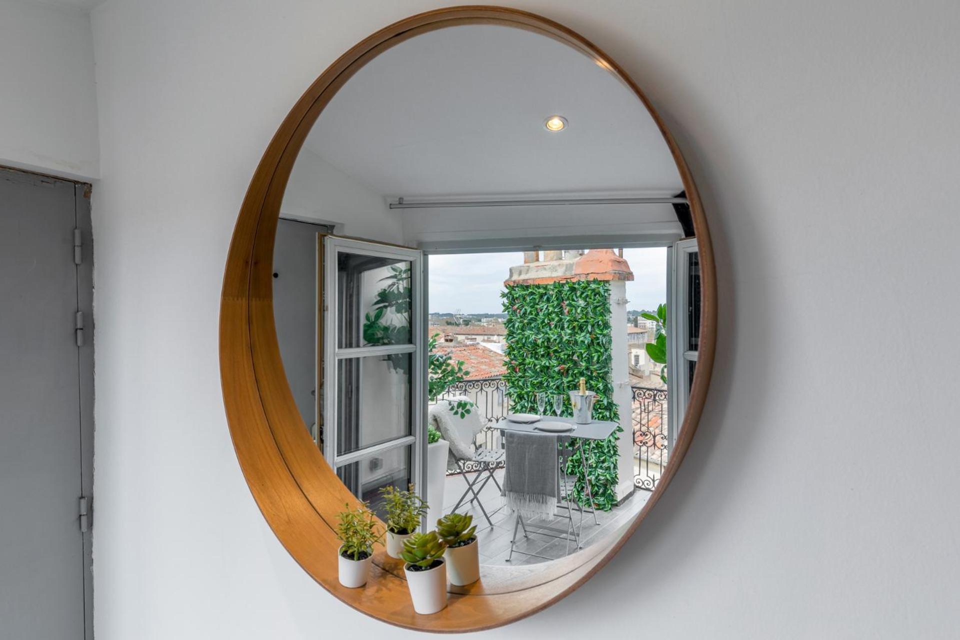 La Terrasse, Vue Sur Les Toits De Montpellier Leilighet Eksteriør bilde